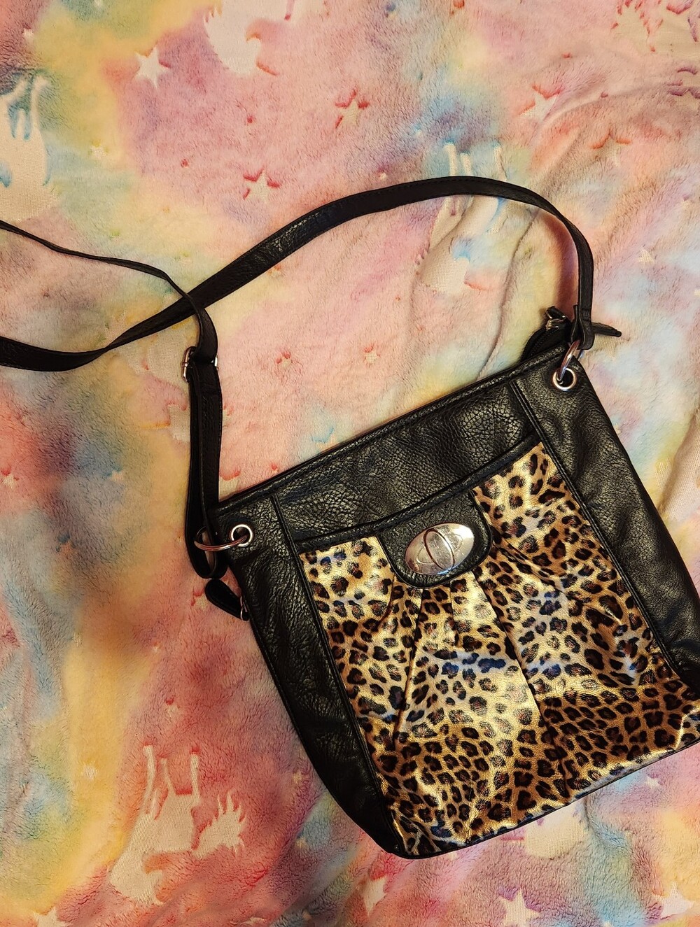 Y2k Leopard Priny Crossbody Bag